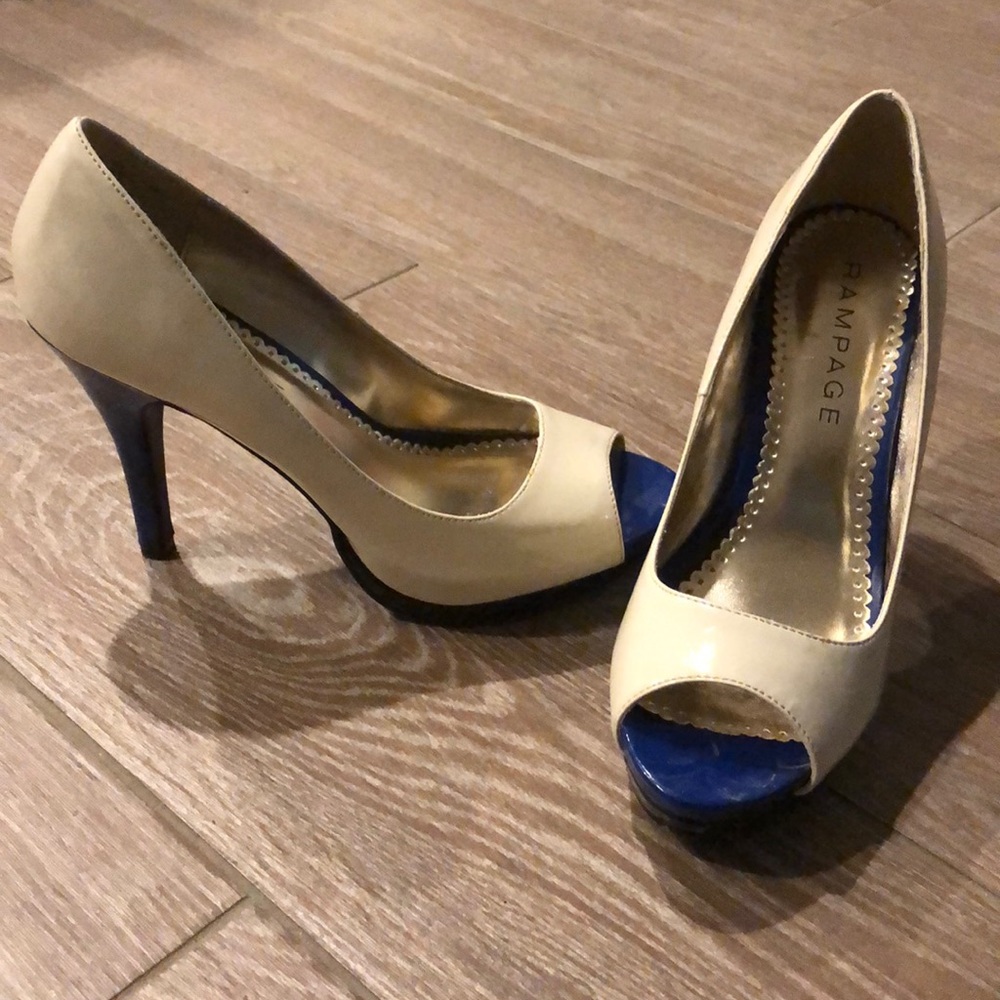 Rampage platform heels EUC